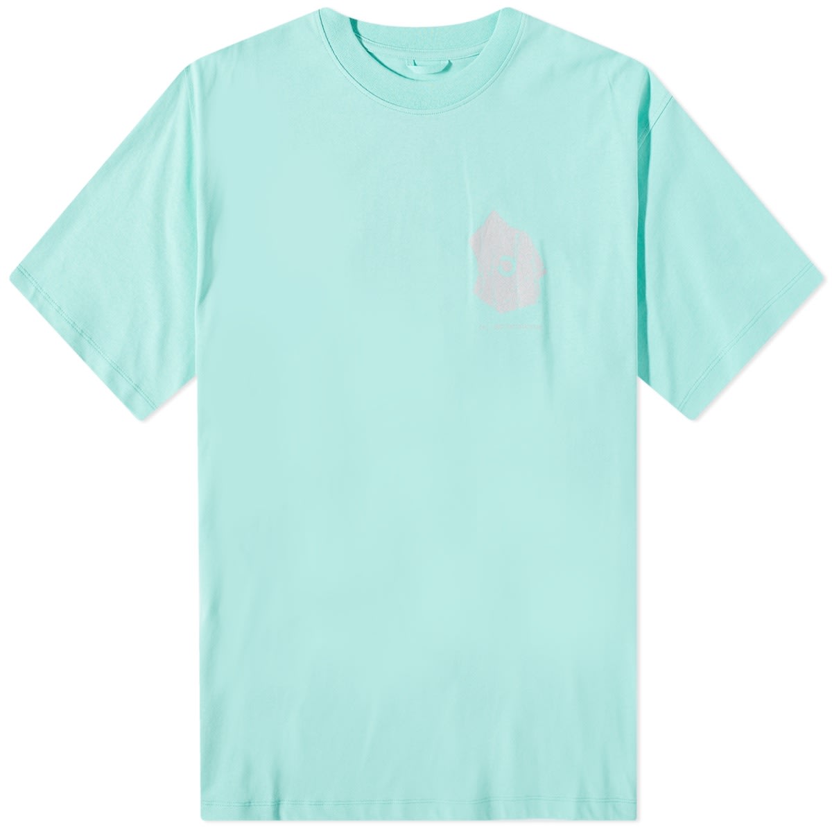 T-paita Objects IV Life Progress Tee Turkoosi | OBJ-002-111-22, 0