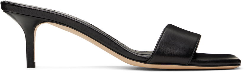 Asusteet Aeyde Aeyde Ilvy Leather Mules Musta | A11-HS-GAIS55TB155-SS25-800-007