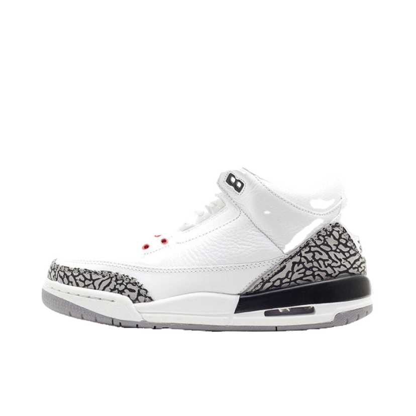 Tennarit ja kengät Jordan Jordan 3 Retro White Cement (2011) (GS) Valkoinen | 398614-105