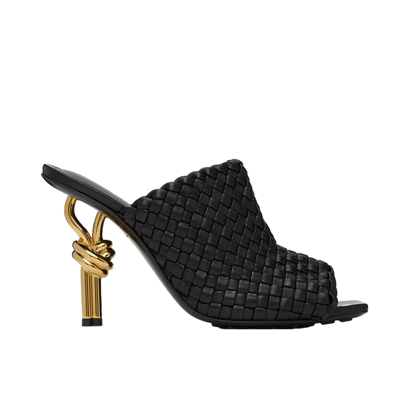 Tennarit ja kengät Bottega Veneta Knot Mules "Black" Musta | 754143 V2P50