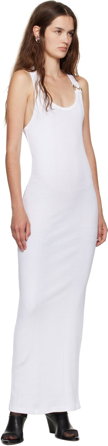 Mekko Jean Paul Gaultier Jean Paul Gaultier 'The Piercing' Maxi Dress Valkoinen | 25/03-W-DR067-J014-01, 3
