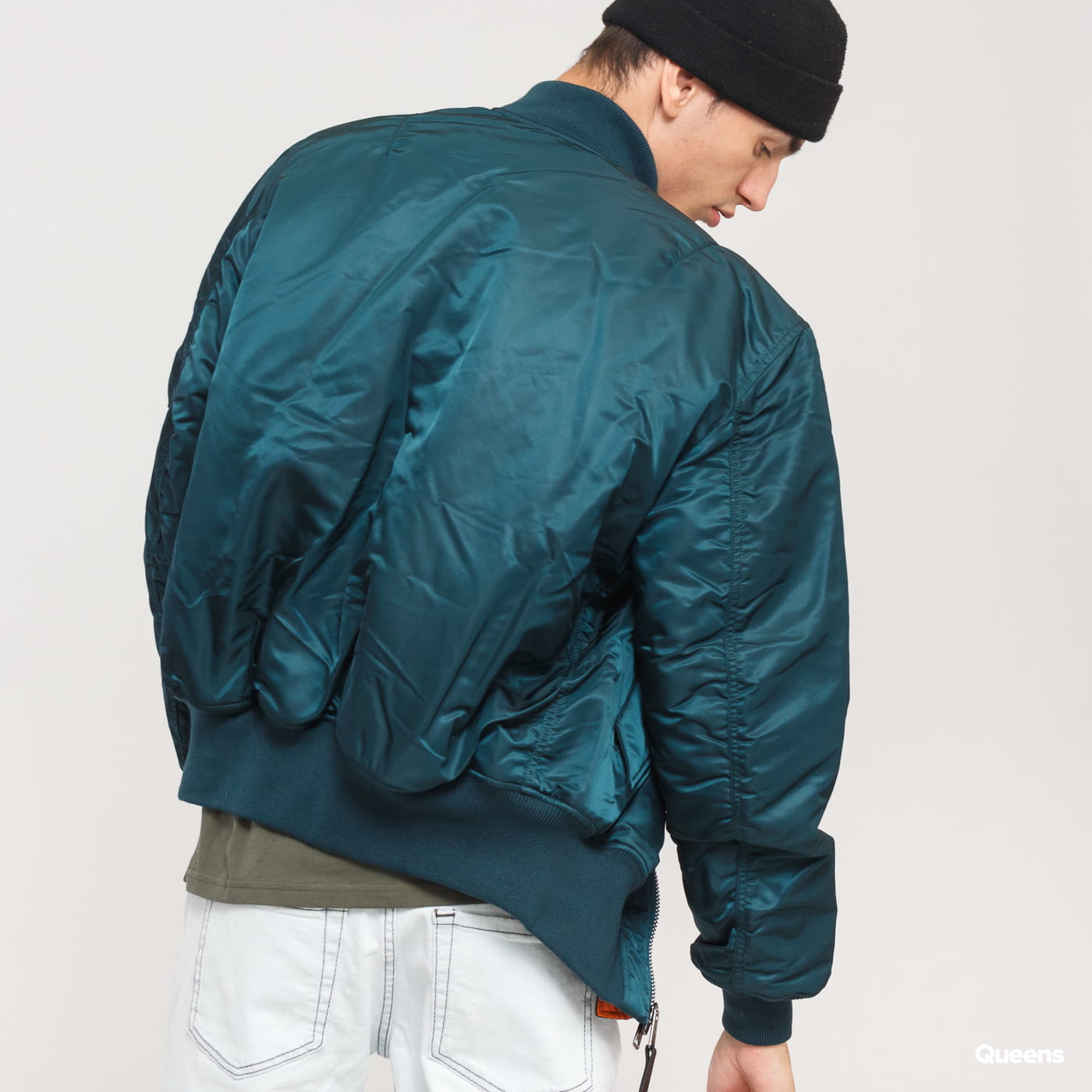 Bomber-takki Alpha Industries Bomber Turkoosi | 100101 02, 1