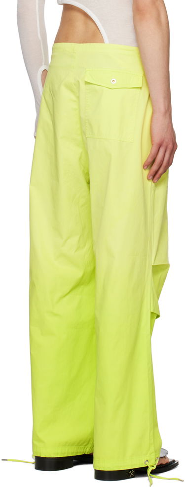 Cargo housut Dion Lee Sunfade Drawstring Trousers Vihreä | C2126S23, 2