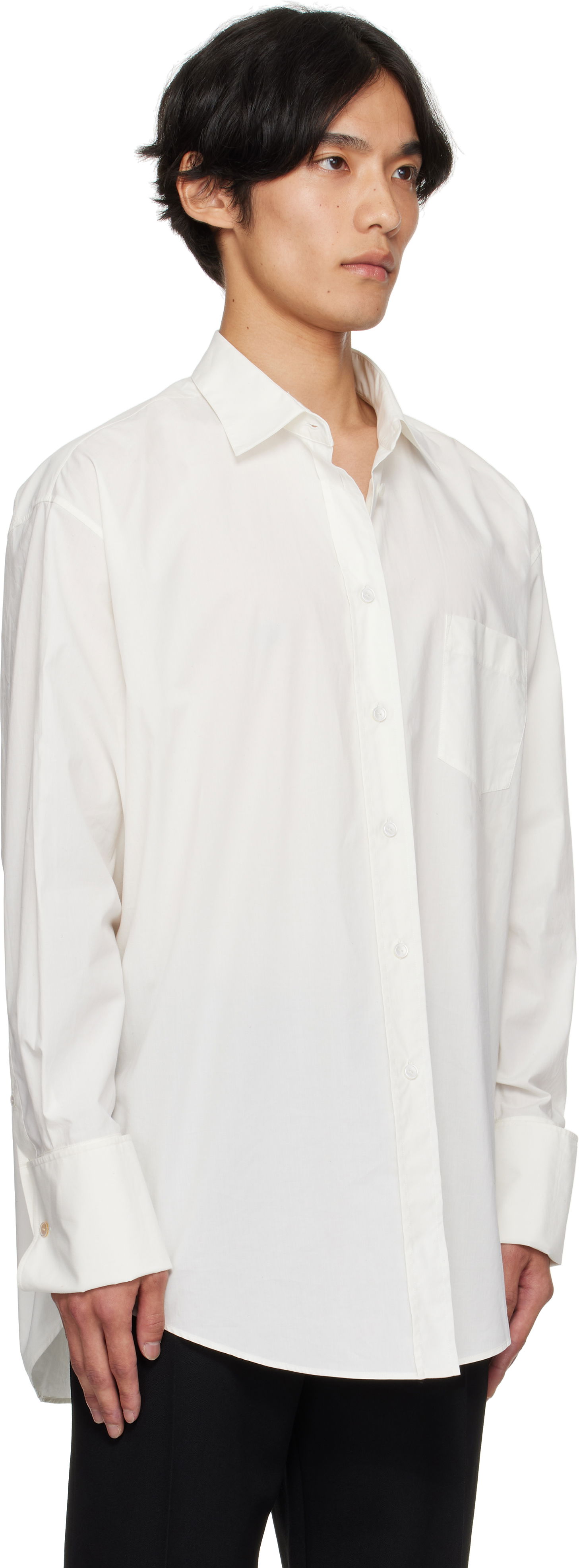 Paita The Row The Row Miller Shirt Valkoinen | 970-W4266, 1