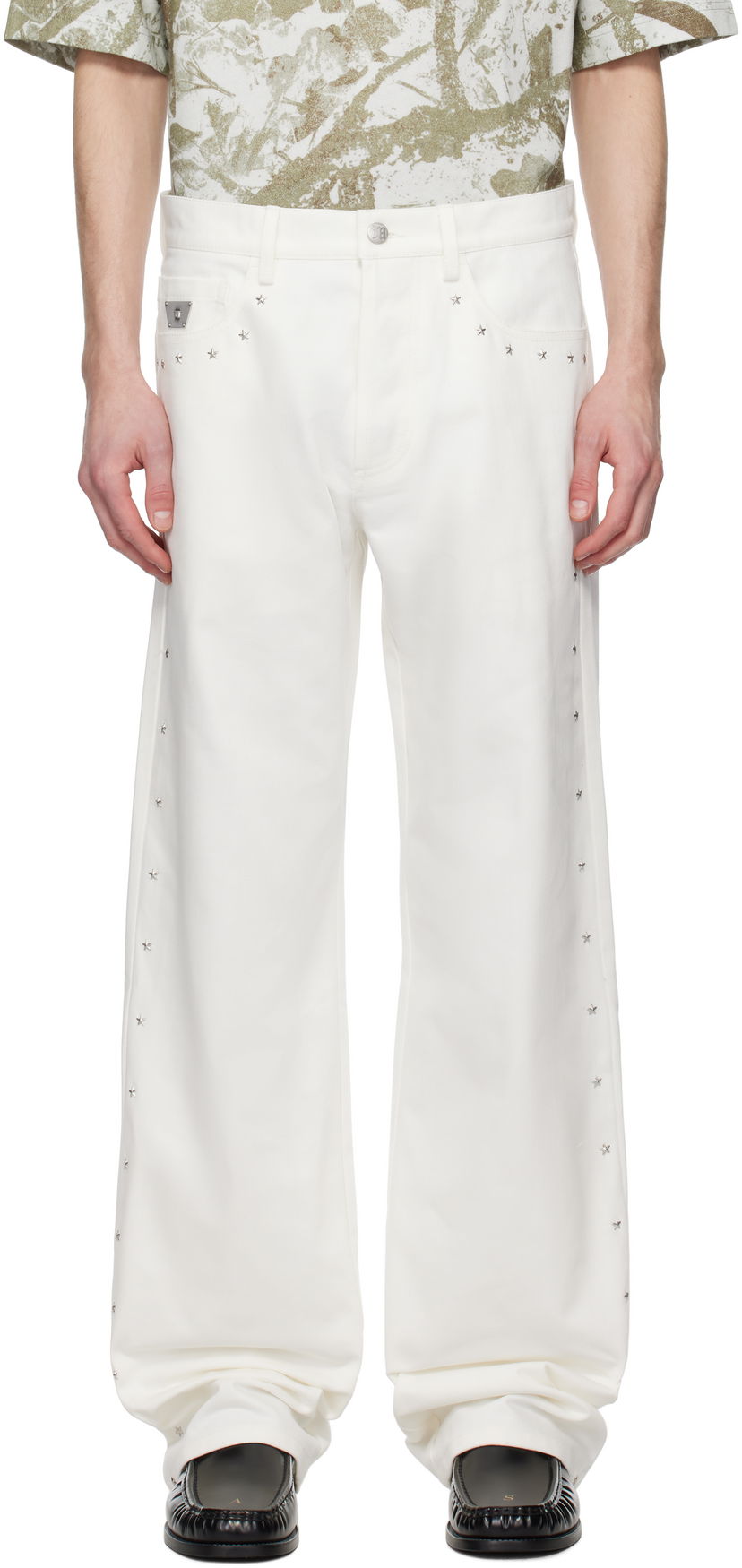 Jeans MISBHV MISBHV Star Jeans Valkoinen | 250M308