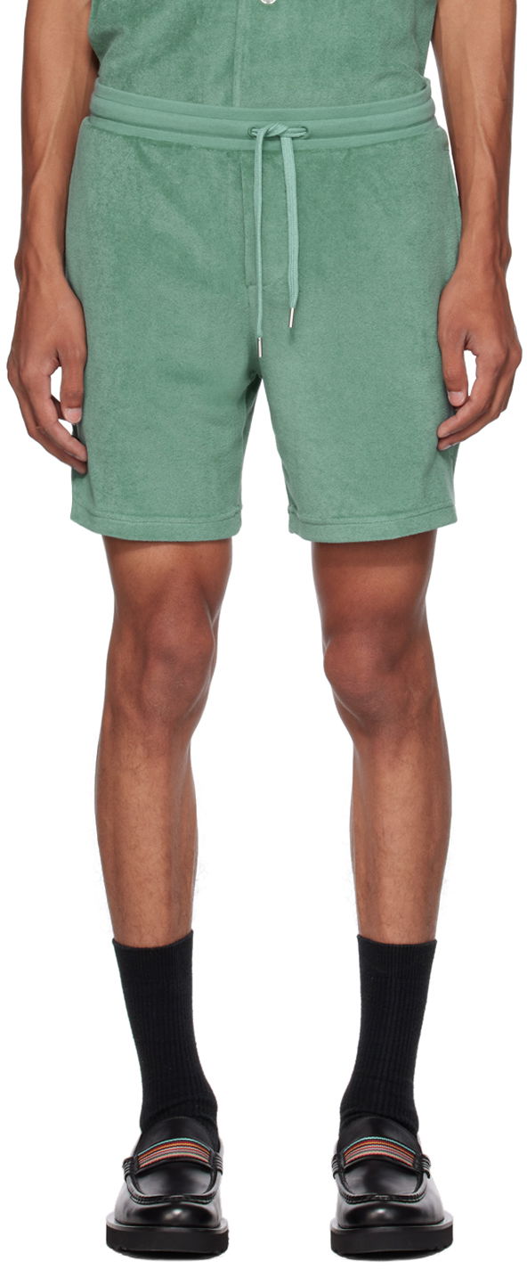 Shortsit Paul Smith Paul Smith Terry Lounge Shorts Vihreä | M1A-377-MU477