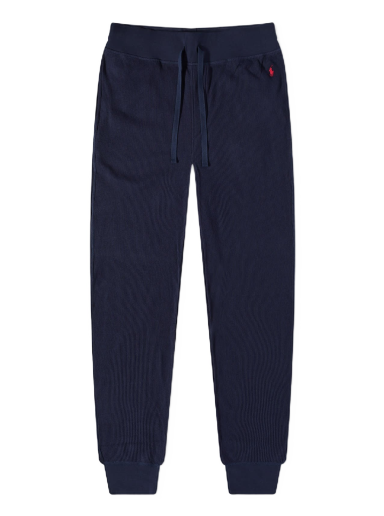 Pyjama Polo by Ralph Lauren Waffle Lounge Cuffed Jogger Tummansininen | 714899616002