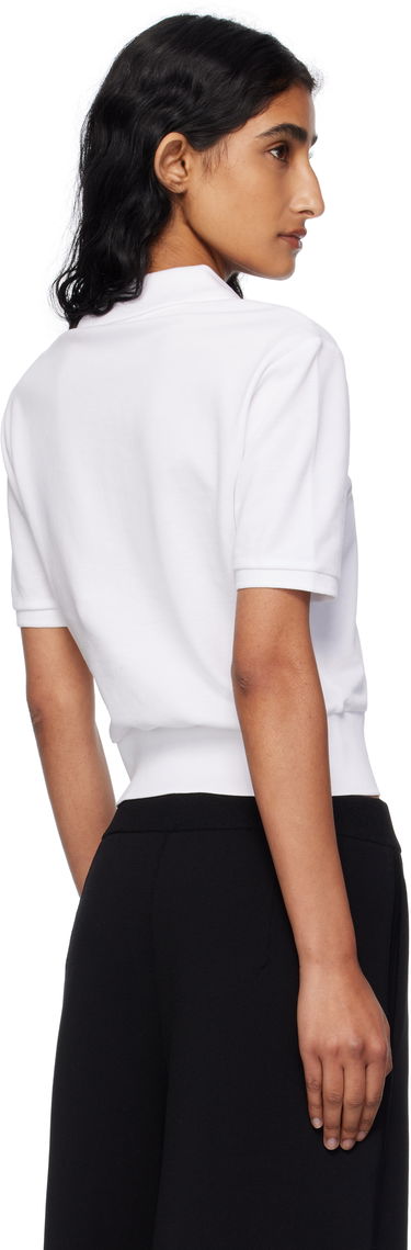Poolopaita A.P.C. A.P.C. Océane Cropped Polo Valkoinen | COGWZ-F26522, 2