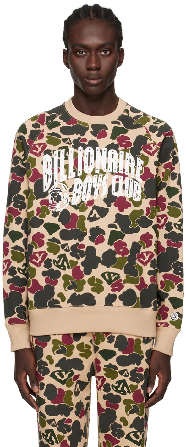 Huppari BILLIONAIRE BOYS CLUB Printed Sweatshirt Vihreä | B23450