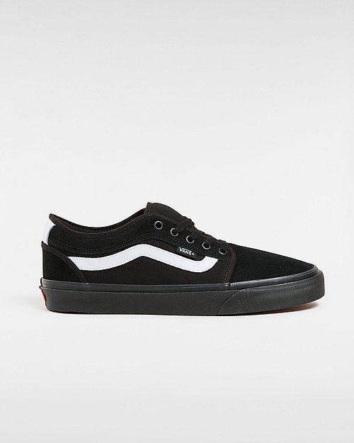 Tennarit ja kengät Vans Chukka Low Sidestripe Shoes (black/black/whi) Unisex White, Size 2.5 Musta | VN0A5KQZB8C