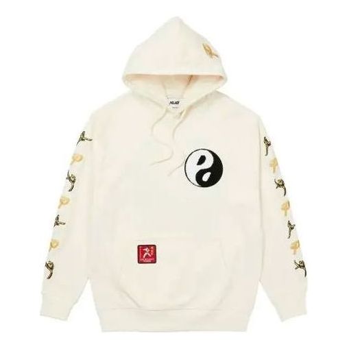 Huppari Palace Palace High Kick Graphic Print Hoodie Valkoinen | P20CS063