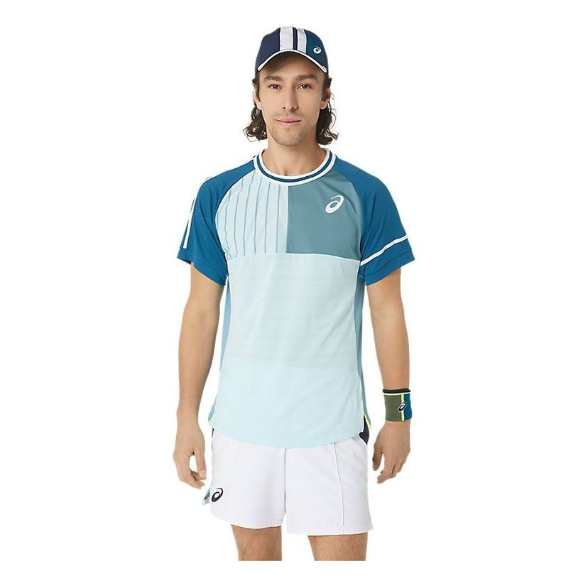 T-paita Asics Match Short Sleeve Top Sininen | 2041A271-405