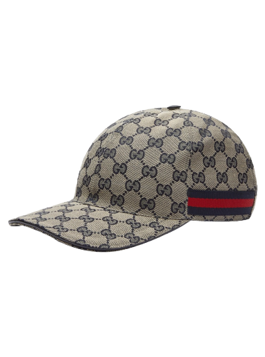 Korkki Gucci GG Jacquard Baseball Cap Navy Harmaa | 696845-4HAQQ-4068