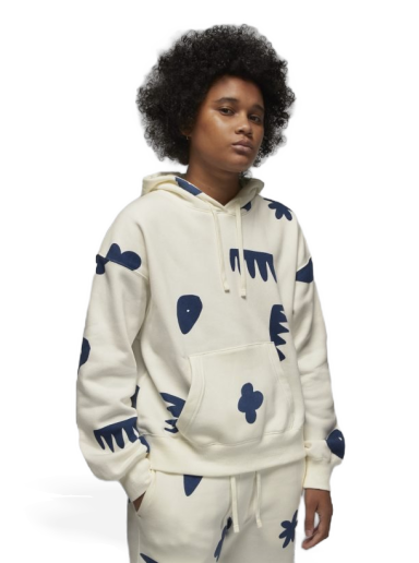 Huppari Jordan Jordan Artist Series by Mia Lee Fleece Hoodie Beige | DV2005-133