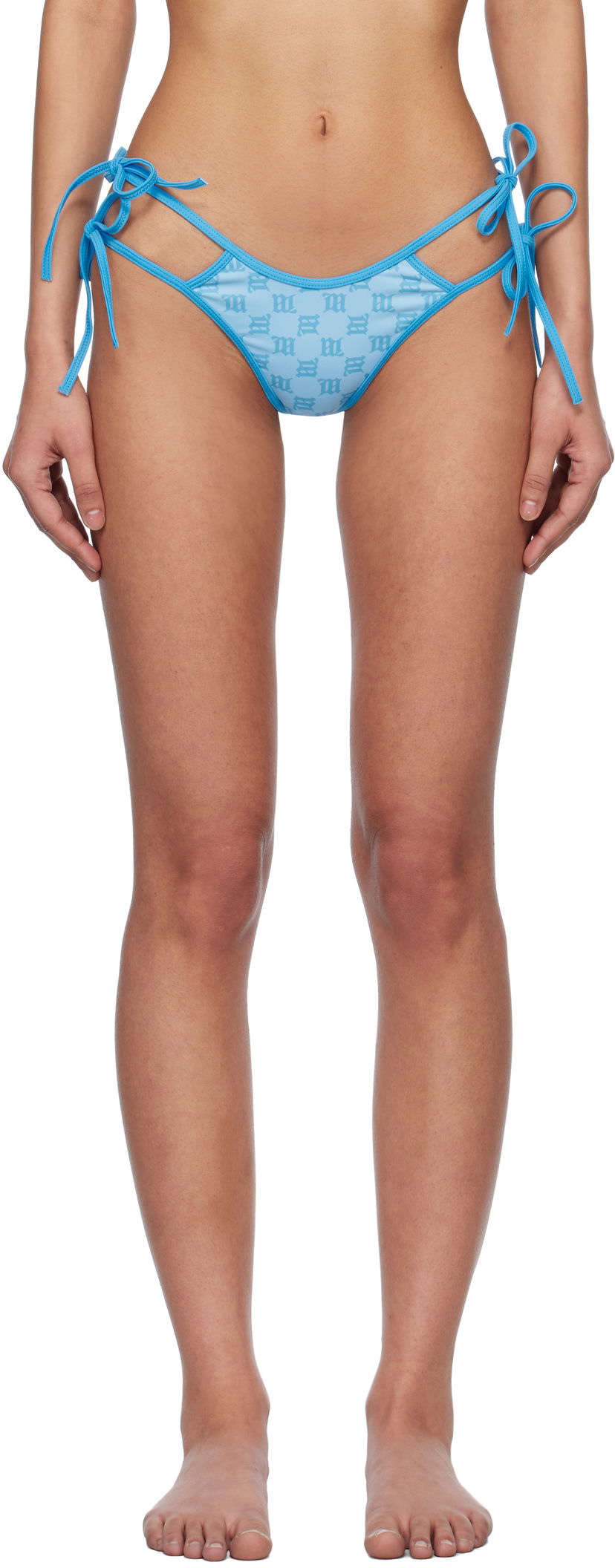 Pikkuhousut MISBHV MISBHV Coquette Bikini Bottom Sininen | 250W610