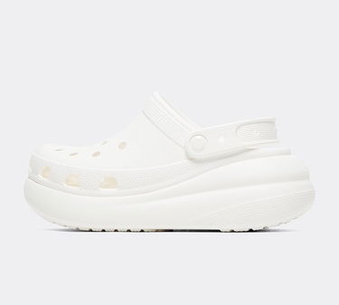 Tennarit ja kengät Crocs Classic Crush Clog W Valkoinen | 207521-100, 0