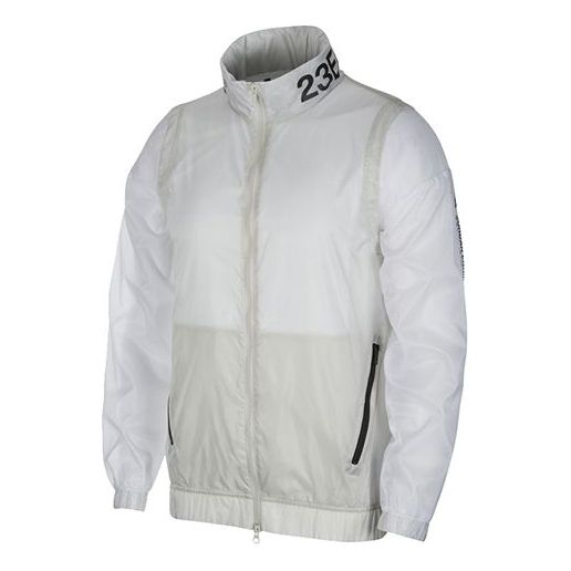 Tuulitakki Jordan Engineer Hooded Jacket Valkoinen | AT9776-100