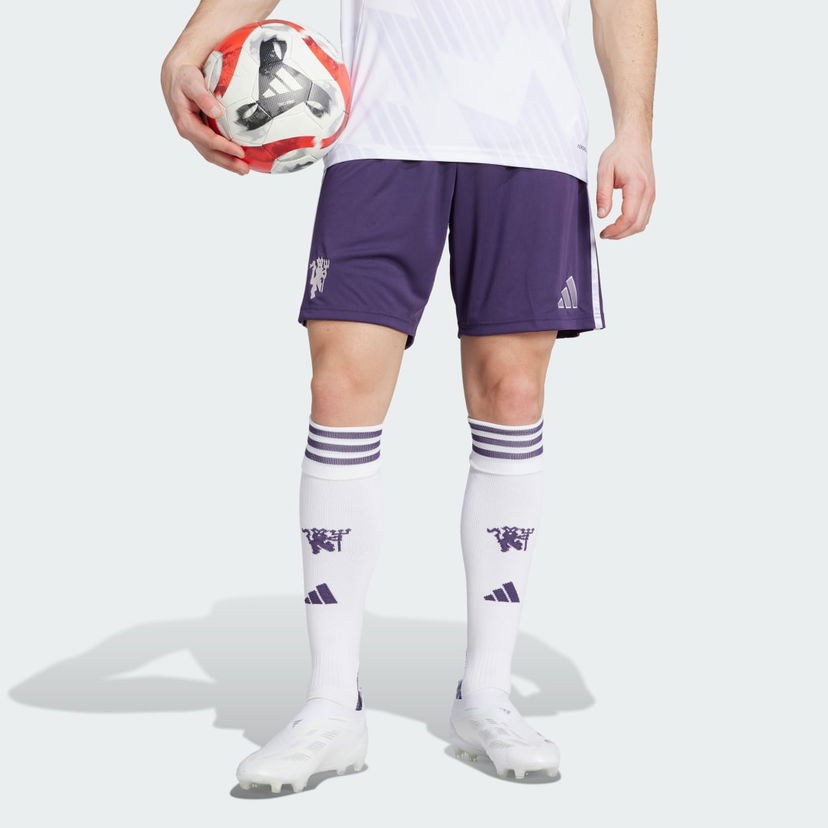 Shortsit adidas Performance Manchester United 25/26 Away Shorts Violetti | KA5443