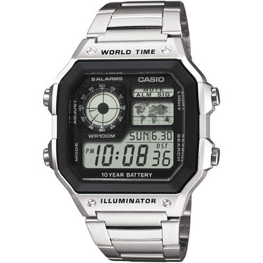 Katsella CASIO Collection Metallinen | AE-1200WHD-1AVEF, 1