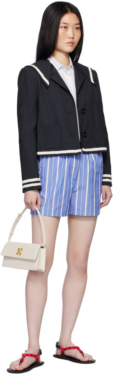 Shortsit MSGM MSGM Striped Boxers Sininen | 3841MDB08 257117, 3