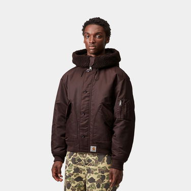 Bomber-takki Carhartt WIP Carhartt WIP HD Oltera Bomber Jacket Ruskea | I035309_9, 3