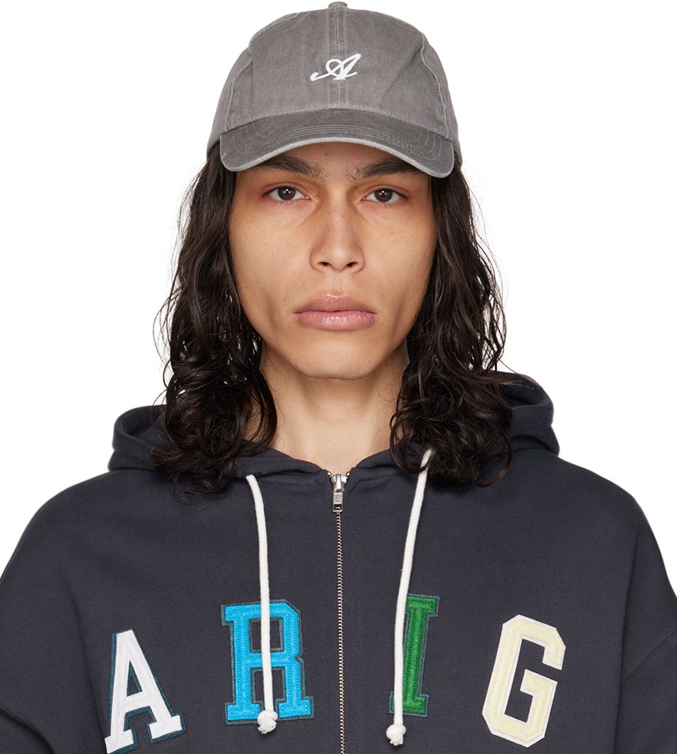 Korkki AXEL ARIGATO Washed Signature Cap Harmaa | X0671005, 0