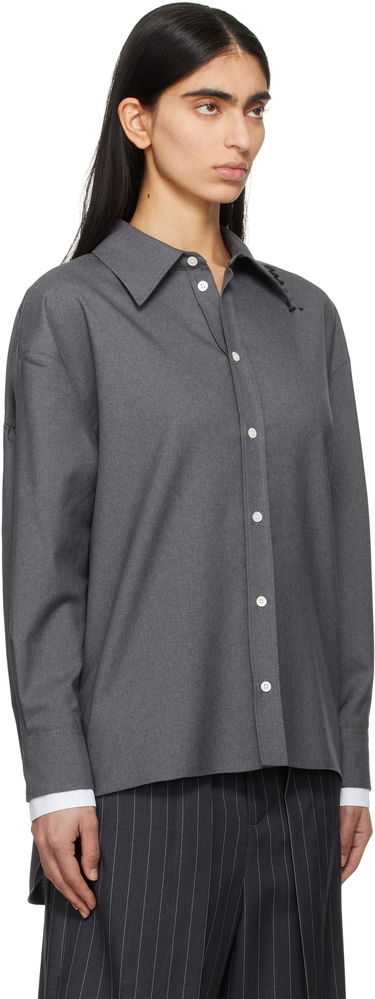 Paita Marni Marni Tropical Wool Shirt Harmaa | CAMA0613QS TW839, 1