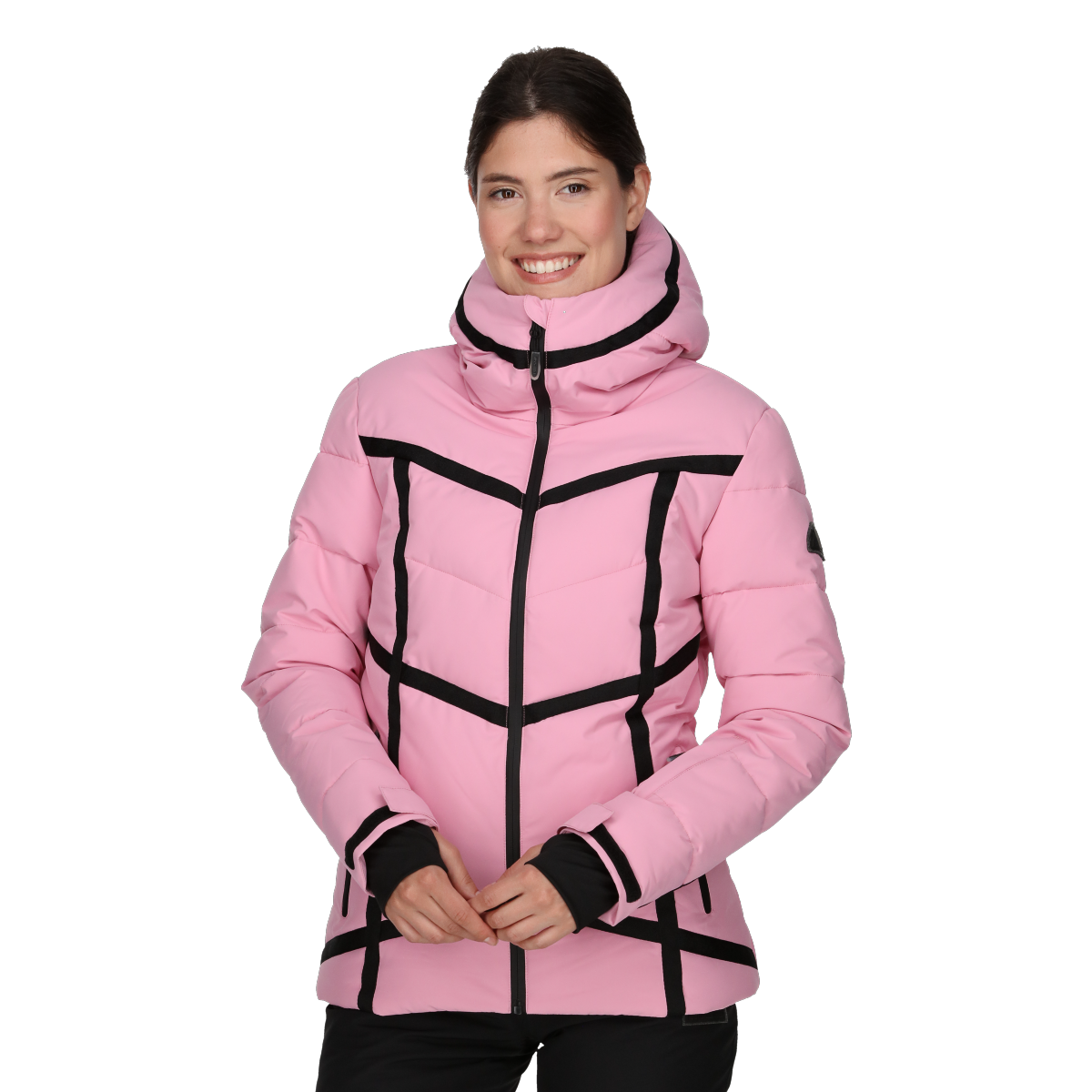 Puffer takki Ellesse Structured Puffer Jacket CLAUDIA Vaaleanpunainen | ELA233F505-84, 0