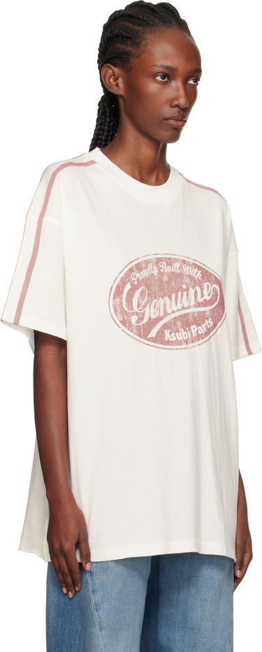 T-paita Ksubi Ksubi 'Genuine' Boyfriend Short Sleeve T-Shirt Valkoinen | WPF25TE007, 1