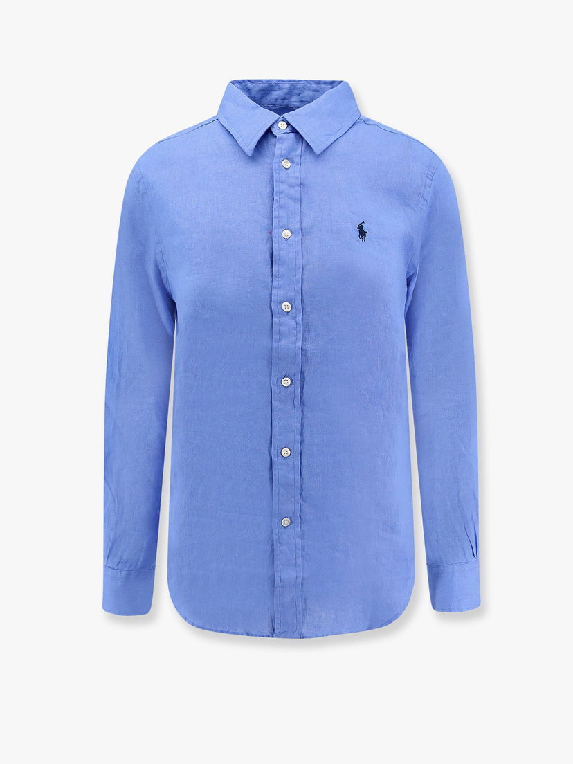 Paita Polo by Ralph Lauren Polo Ralph Lauren Women's Linen Shirt Sininen | 211970730006