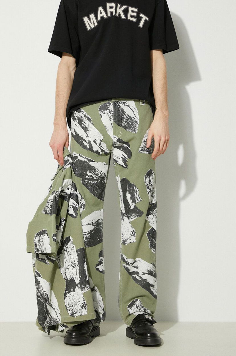 Housut MARKET Talus Work Pants Vihreä | 388001157