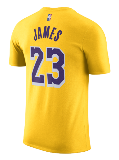 T-paita Nike NBA Los Angeles Lakers Keltainen | DR6380-734