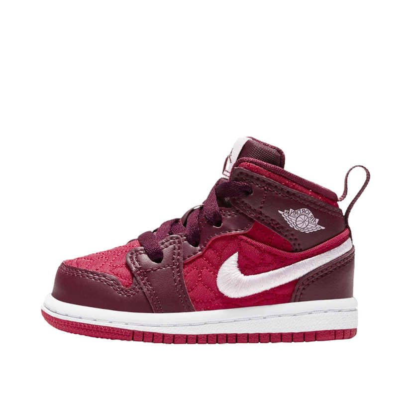Tennarit ja kengät Jordan Air Jordan 1 Mid Quilt (TD) Burgundia | AV5172-600