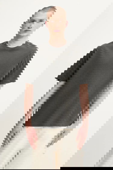 T-paita Samsoe Samsoe Samsoe Samsoe SASWIRL T-Shirt Harmaa | U25200007, 0