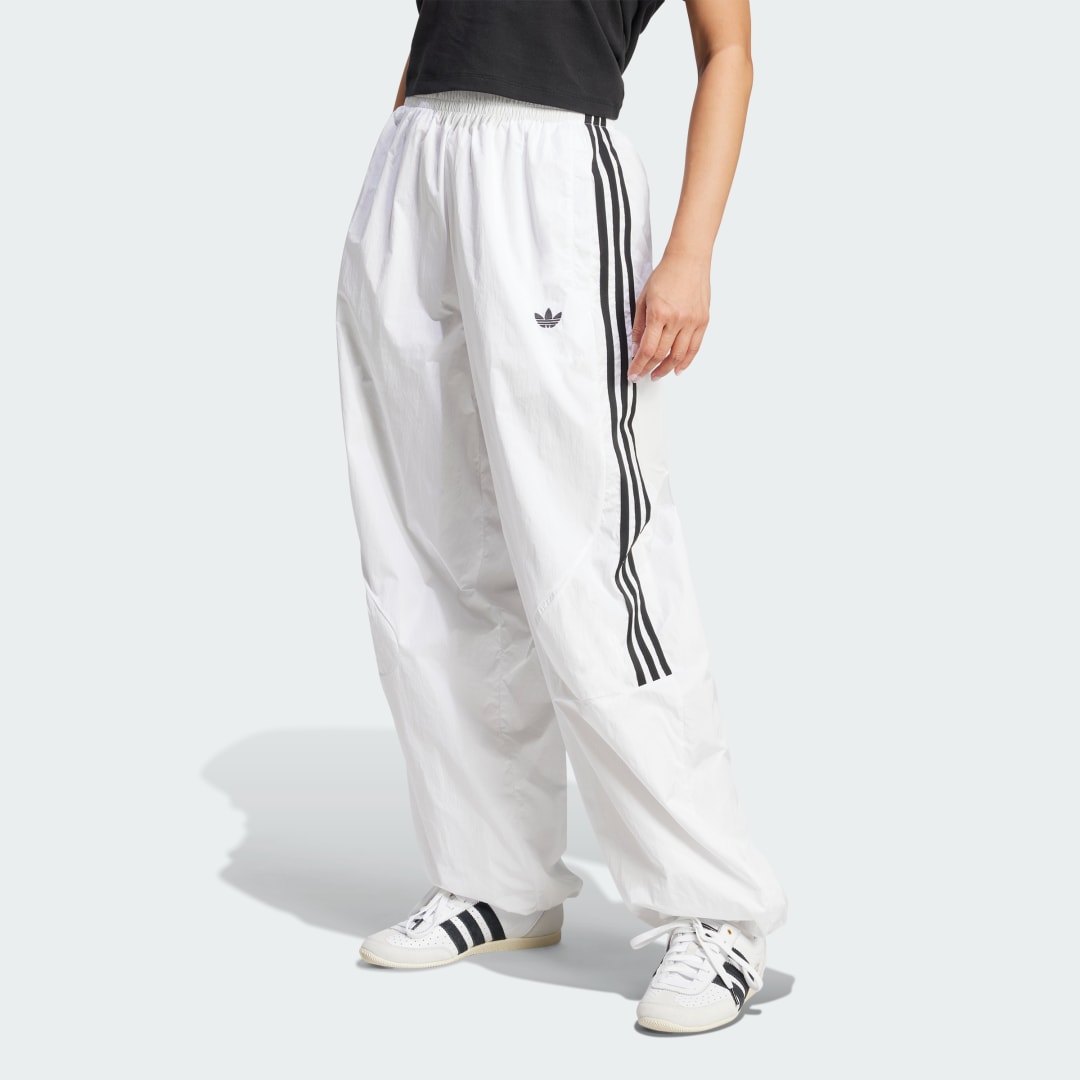 Verryttelyhousut adidas Performance Adicolor Teamgeist Oversized Track Pants Valkoinen | JD0257, 0