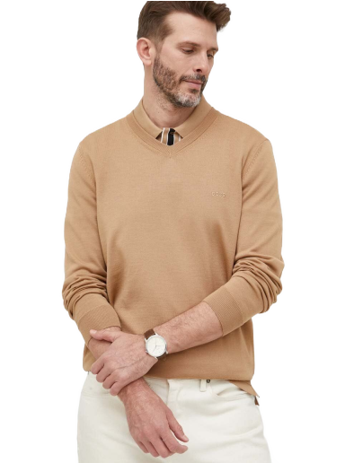 Villapaita BOSS Sweater Beige | 50476363