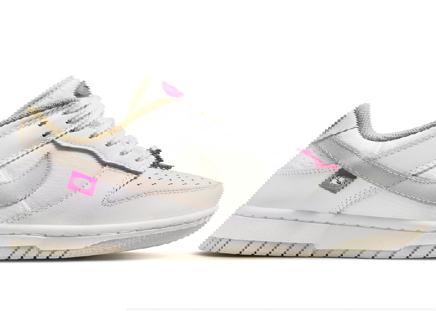 Tennarit ja kengät Nike Dunk Low Pink Bling W Valkoinen | DX6060-121, 0