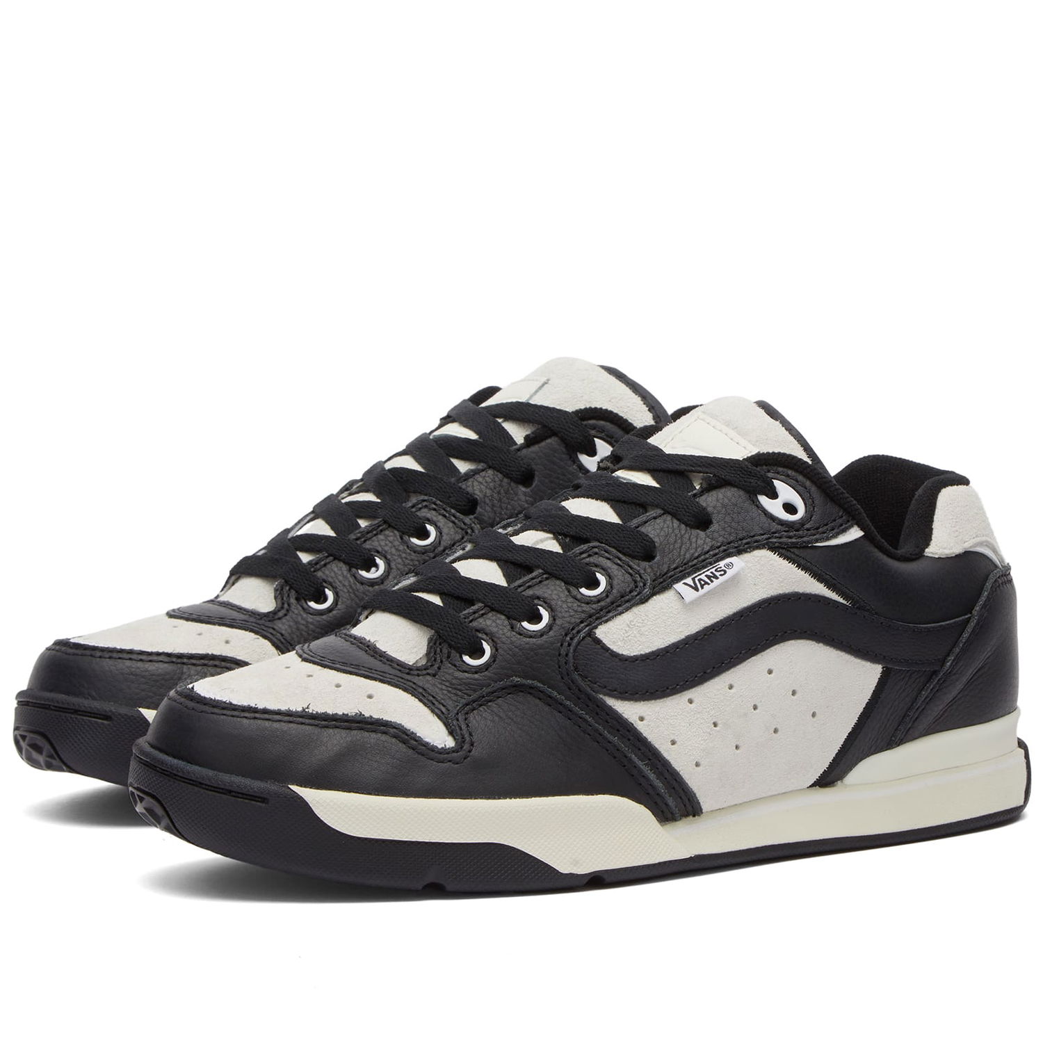 Tennarit ja kengät Vans Men's Rowley Xlt Sneakers in Lx Vintage Ink, Size UK 10 | END. Clothing Musta | VN000CQFINK, 0