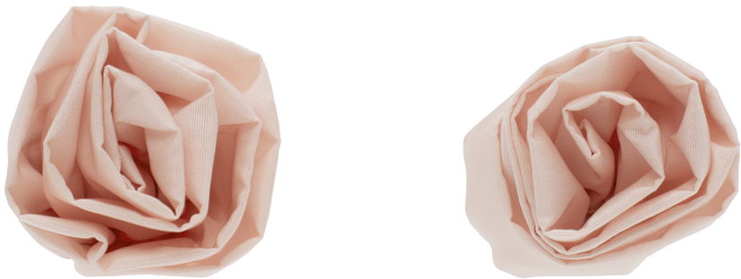 Huivi Simone Rocha Simone Rocha Rose Stud Earrings Vaaleanpunainen | ERG403 1067