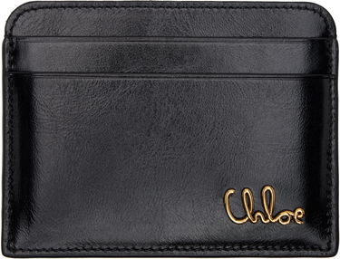 Lompakko CHLOÉ Chloe Iconic Card Holder Musta | CH25SP480O16, 0