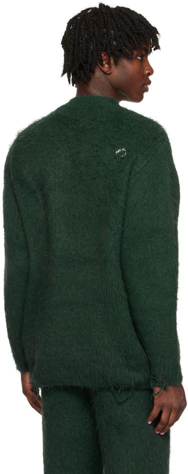 Villapaita ADER ERROR Crewneck Distressed Sweater Vihreä | BMADFWKT0304GN, 2