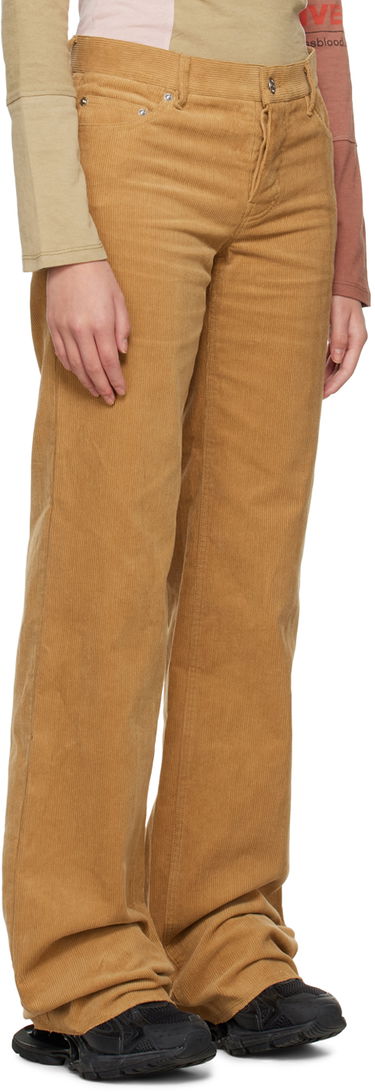 Housut We11done We11done Wide Corduroy Trousers Ruskea | WD-PT3-22-287-W-CM, 1