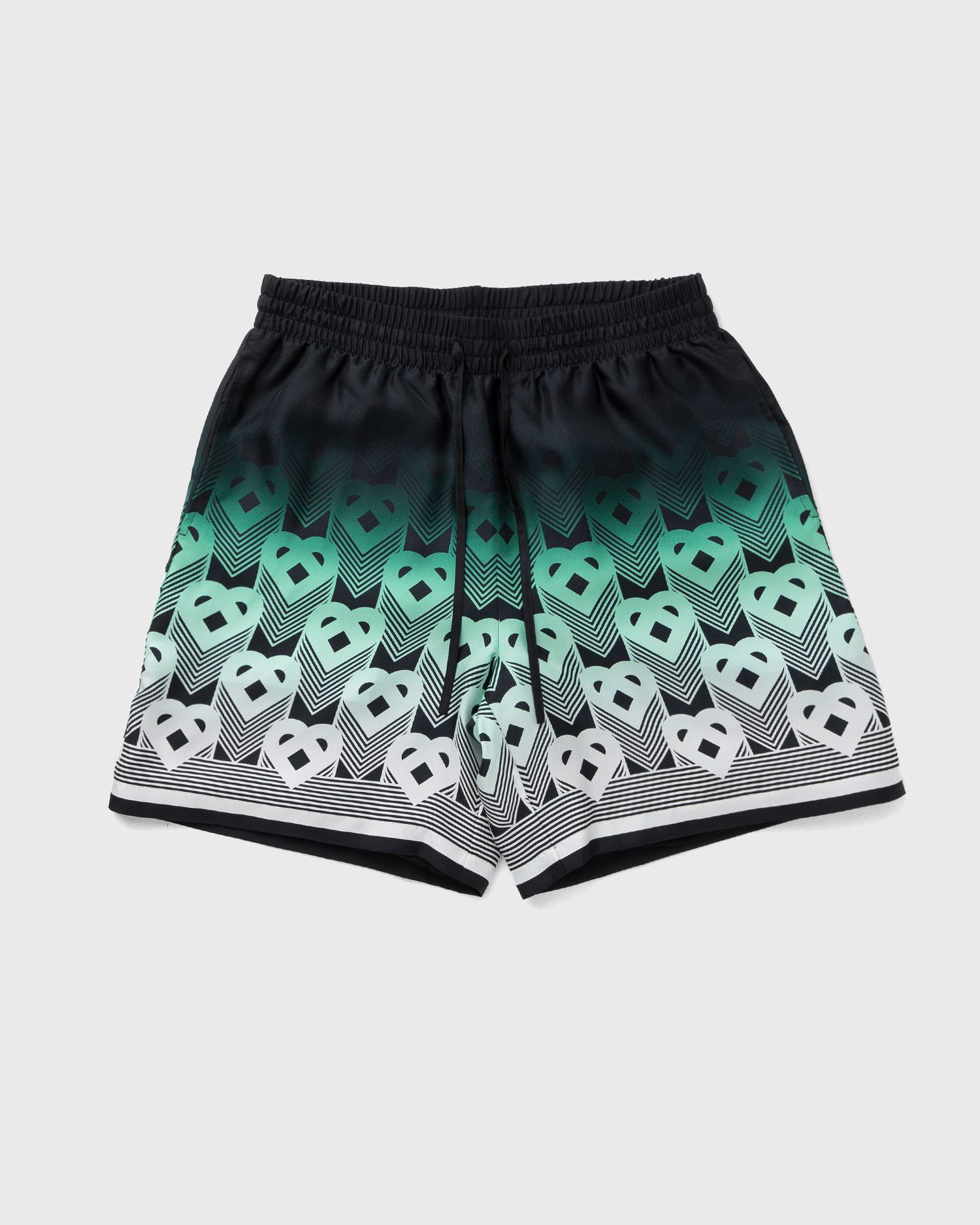 Shortsit Casablanca Printed Drawstring Shorts Musta | MPF25-TR-012-01, 0