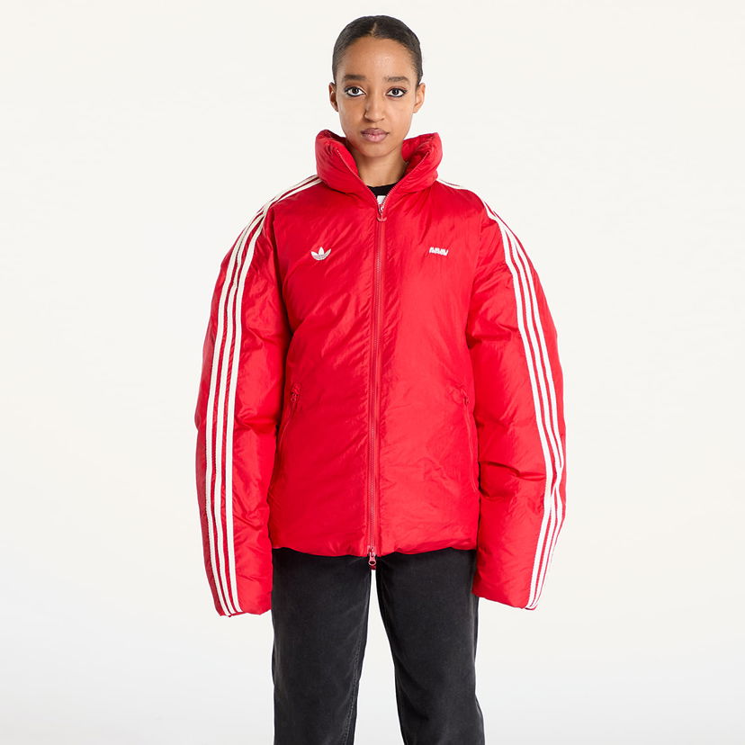 Puffer takki adidas Originals AVAVAV x Jacket Better Scarlet Punainen | JG1427