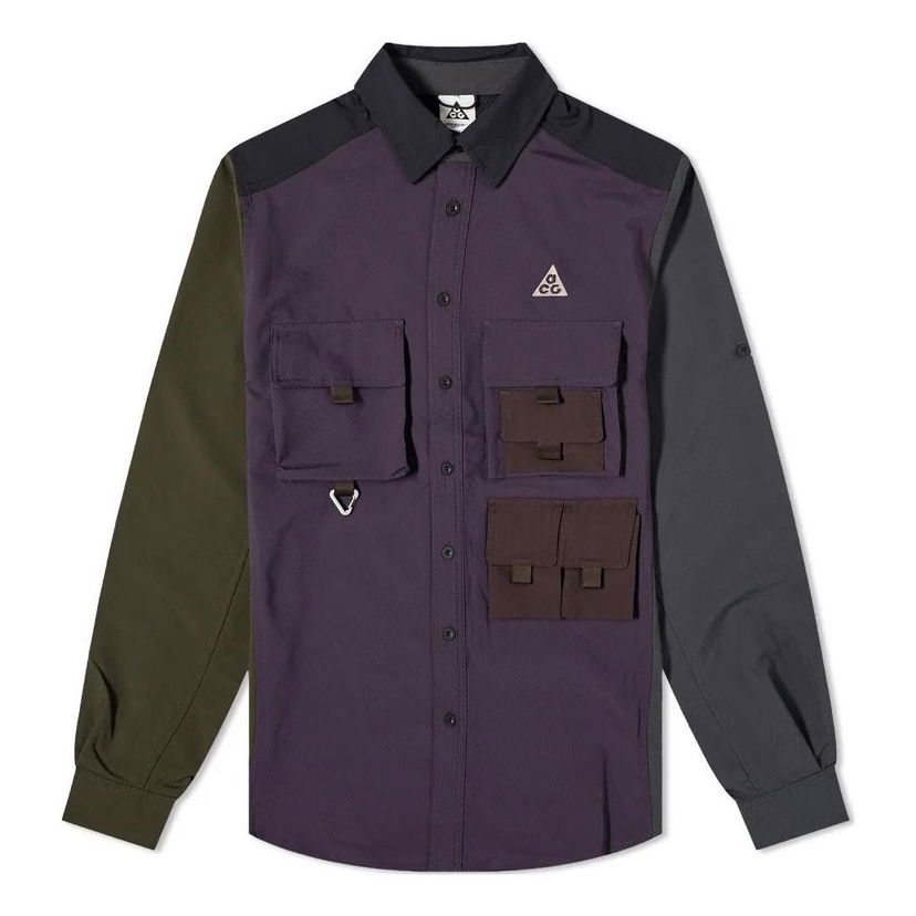 Paita Nike ACG ACG Cargo Long Sleeve Shirt Violetti | DB1013-070