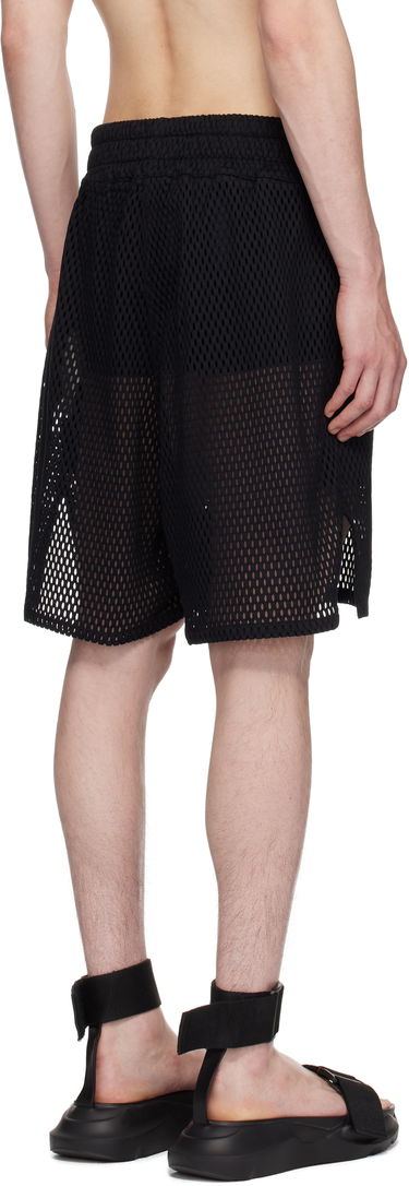Shortsit Rick Owens Rick Owens Champion Edition Mesh Shorts Musta | CM01E1682 CHONET MESH, 2
