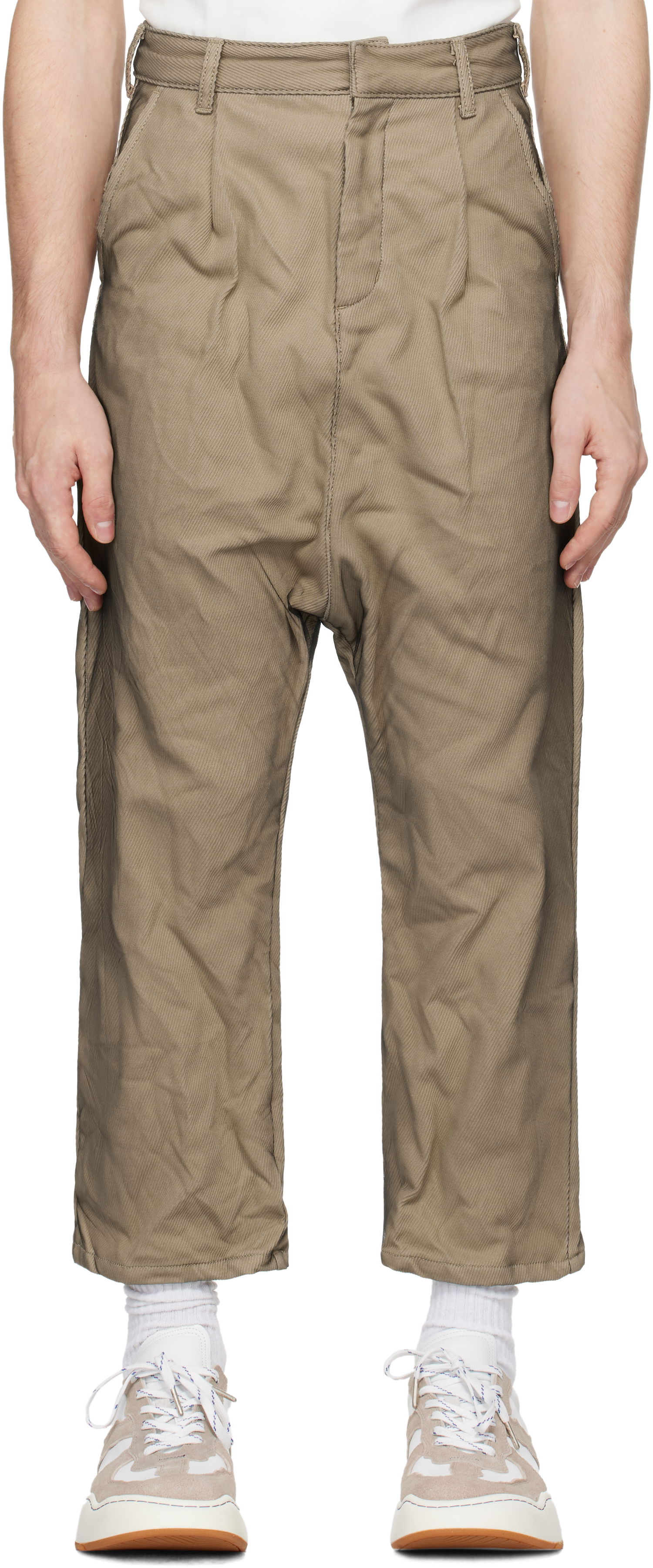 Cargo housut ADER ERROR Trousers 69 Beige | BN01FWBT0106BG, 0