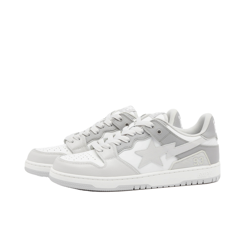 Tennarit ja kengät BAPE A Bathing Ape Bape Sk8 Sta #5 Valkoinen | 001FWJ801059I-WHT