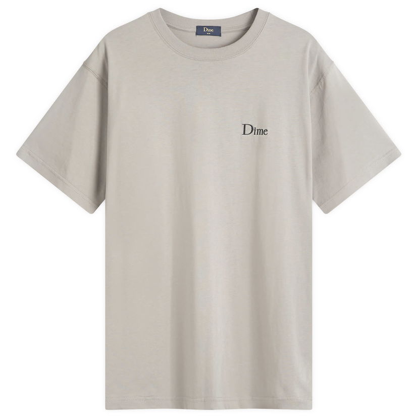 T-paita Dime Classic Small Logo T-Shirt Harmaa | DIMEFA2414CHA