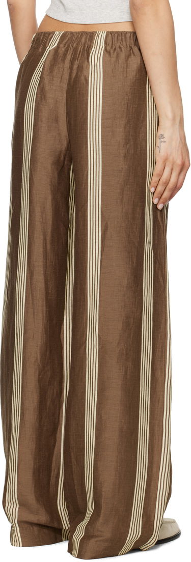 Housut rag & bone rag & bone Olivia Linen Trousers Ruskea | WAW25S70219321, 2
